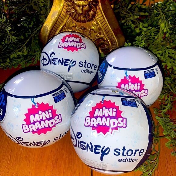 Four Disney Store Mini Brands - Picture 1 of 3